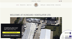 Desktop Screenshot of hungaro-ventilator.com